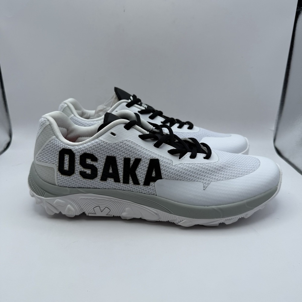 Osaka KAI MK1 Uni Women's US 10.5, Men's US 9 Iconic White Field Hockey Shoes